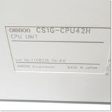 Japan (A)Unused,CS1G-CPU42H  プログラマブルコントローラ CPUユニット Ver.4.0 ,CPU Module,OMRON