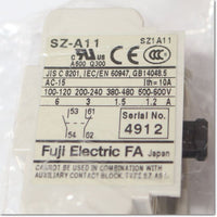 Japan (A)Unused,SZ-A11 1a1b　補助接点ユニット ,Electromagnetic Contactor / Switch Other,Fuji