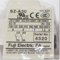 Japan (A)Unused,SZ-A20 2a　補助接点ユニット ,Electromagnetic Contactor / Switch Other,Fuji