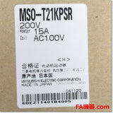 Japan (A)Unused,MSO-T21KPSR AC100V 12-18A 2a2b　特殊サーマルリレー付き電磁開閉器 ,Irreversible Type Electromagnetic Switch,MITSUBISHI