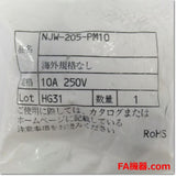 Japan (A)Unused,NJW-205-PM10 φ20 Japanese connector,Connector,NANABOSHI 