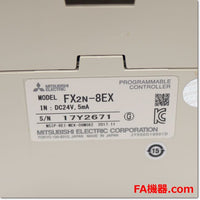 Japan (A)Unused,FX2N-8EX 入力増設ブロック DC入力8点 ,I/O Module,MITSUBISHI 