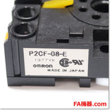 Japan (A)Unused,P2CF-08-E　共用丸形ソケット 表面接続 8ピン ,Socket Contact / Retention Bracket,OMRON
