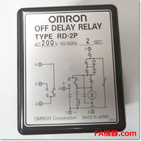 Japan (A)Unused,RD-2P AC200V 2s  開路時遅延リレー ,General Relay <Other Manufacturers>,OMRON