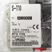 Japan (A)Unused,S-T10,AC200V 1a  電磁接触器 ,Electromagnetic Contactor,MITSUBISHI