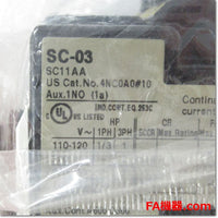 Japan (A)Unused,SC-03,AC200V 1a  電磁接触器 ,Electromagnetic Contactor,Fuji