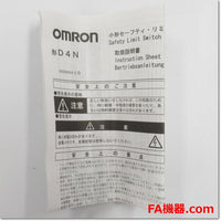 Japan (A)Unused,D4N-212G  小形セーフティ・リミットスイッチ 可変ローラ・レバー形 1NC/1NO ,Limit Switch,OMRON