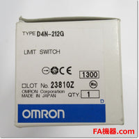 Japan (A)Unused,D4N-212G  小形セーフティ・リミットスイッチ 可変ローラ・レバー形 1NC/1NO ,Limit Switch,OMRON