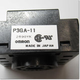 Japan (A)Unused,P3GA-11  丸形裏面接続ソケット ,Socket Contact / Retention Bracket,OMRON