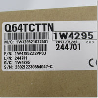 Japan (A)Unused,Q64TCTTN　温度調節ユニット 4ch 熱電対入力 ,Analog Module,MITSUBISHI