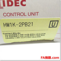 Japan (A)Unused,HW1K-2PB21　φ22 鍵操作形セレクタスイッチ 2a1b 2ノッチ 各位置停止 左抜け ,Selector Switch,IDEC
