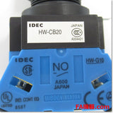 Japan (A)Unused,HW1S-2T20　φ22 セレクタスイッチ 2a 2ノッチ 各位置停止 ,Selector Switch,IDEC
