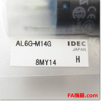 Japan (A)Unused,AL6G-M14G  φ16 照光押ボタンスイッチ 長角形 1c AC/DC24V ,Illuminated Push Button Switch,IDEC