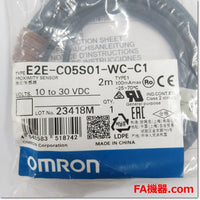 Japan (A)Unused,E2E-C05S01-WC-C1  小径タイプ近接センサ 直流3線式 シールドタイプ φ5.4 NO ,Amplifier Built-in Proximity Sensor,OMRON