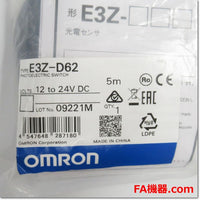 Japan (A)Unused,E3Z-D62  アンプ内蔵形光電センサ 拡散反射形 入光ON/遮光ON 切替式 5m ,Built-in Amplifier Photoelectric Sensor,OMRON