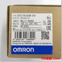 Japan (A)Unused,E5CC-RX2ASM-000　デジタル温度調節計 フルマルチ入力 リレー出力  AC100-240V 48×48mm ,E5C (48 × 48mm),OMRON