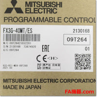 Japan (A)Unused,FX3G-40MT/ES  シーケンサ 基本ユニット AC電源 トランジスタ出力 ,Main Module,MITSUBISHI