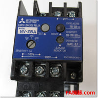 Japan (A)Unused,NV-ZBA AC100/200V 100/200/500mA  互換形漏電リレー ,Protection Relay,MITSUBISHI