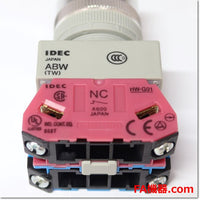 Japan (A)Unused,ABW111R  φ22 押しボタンスイッチ 平形 1a1b ,Push-Button Switch,IDEC