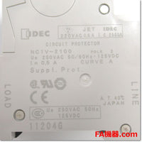 Japan (A)Unused,NC1V-2100-0.5AA 2P 0.5A  サーキットプロテクタ 電流引外し 中速形 ,Circuit Protector 2-Pole,IDEC