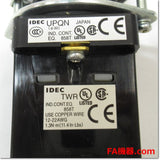 Japan (A)Unused,UPQN416DW　φ30 パイロットライト 長角形 LED照光 AC100V ,Indicator <Lamp>,IDEC