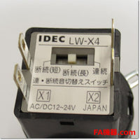 Japan (A)Unused,LW1Z-1X4　φ22 ブザー 丸形 ,Small Buzzer,IDEC
