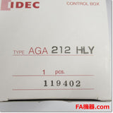 Japan (A)Unused,AGA212HLY  φ30 コントロールボックス 2点用 穴あり ハブなしタイプ ,Control Box,IDEC