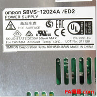 Japan (A)Unused,S8VS-12024A  スイッチングパワーサプライ DC24V 5A ,DC24V Output,OMRON