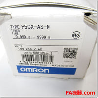 Japan (A)Unused,H5CX-AS-N  100-240VAC 0.0001s-9999h トランジスタ出力 デジタルタイマ ,Timer,OMRON