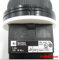 Japan (A)Unused,DR30D0L-H3R φ30 表示灯 ドーム形 AC100V ,Indicator<lamp> ,Fuji </lamp>