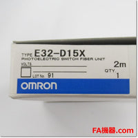 Japan (A)Unused,E32-D15X  ファイバユニット 反射形 フラット形状 ,Fiber Optic Sensor Module,OMRON