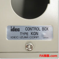 Japan (A)Unused,KGN211Y　KGN形コントロールボックス 2点用 穴あり ,Control Box,IDEC