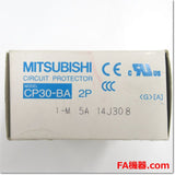Japan (A)Unused,CP30-BA,2P 1-M 5A circuit protector 2-Pole,MITSUBISHI 
