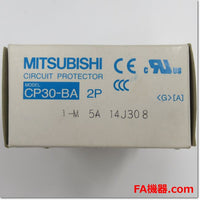 Japan (A)Unused,CP30-BA,2P 1-M 5A　サーキットプロテクタ 端子カバー付き ,Circuit Protector 2-Pole,MITSUBISHI