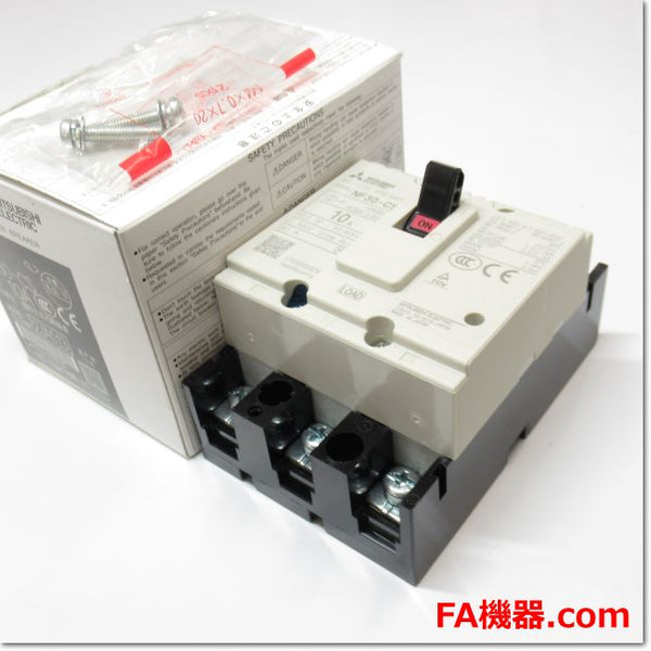 Japan (A)Unused,NF30-CS,3P 10A  ノーヒューズ遮断器