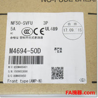 Japan (A)Unused,NF50-SVFU,3P 5A UL 489Listedノーヒューズ遮断器 ,MCCB 3 Poles,MITSUBISHI 