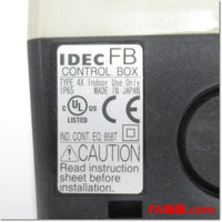 Japan (A)Unused,FB1W-111Z　樹脂製コントロールボックス 1点用 穴あり φ22 ,Control Box,IDEC