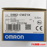 Japan (A)Unused,E6B2-CWZ1X DC5V 2000P/R 0.5M  ロータリエンコーダ インクリメンタル形 外径φ40 ,Rotary Encoder,OMRON