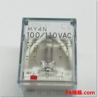 Japan (A)Unused,MY4N,AC100V  ミニパワーリレー ,Mini Power Relay <MY>,OMRON