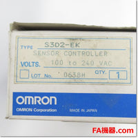 Japan (A)Unused,S3D2-EK AC100-240V　センサコントローラ 2入力2出力単機能タイプ タイマ機能内蔵 ,Sensor Other / Peripherals,OMRON
