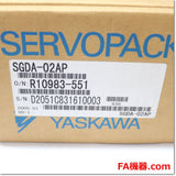 Japan (A)Unused,SGDA-02AP  ACサーボパック 単相200V 200W ,Σ Series Amplifier Other,Yaskawa