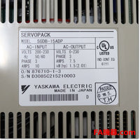 Japan (A)Unused,SGDB-15ADP  ACサーボパック 三相200V 1.5kW ,Σ Series Amplifier Other,Yaskawa
