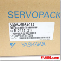 Japan (A)Unused,SGDV-5R5A01A  サーボパック AC200V 750W ,Σ-V,Yaskawa