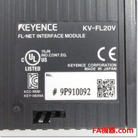 Japan (A)Unused,KV-FL20V  FL-netユニット ,Special Module,KEYENCE