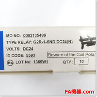 Japan (A)Unused,G2R-1-SND DC24V　ミニパワーリレー プラグイン端子タイプ 10個入り ,Mini Power Relay <G2R-S>,OMRON