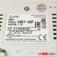 Japan (A)Unused,FX3U-ENET-ADP  Ethernet接続用アダプタ ,Special Module,MITSUBISHI