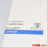Japan (A)Unused,A22Z-B101Y  コントロールボックス 1穴黄色ボックス 非常停止用 ,Control Box,OMRON