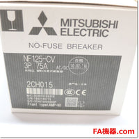 Japan (A)Unused,NF125-CV,3P 75A  ノーヒューズ遮断器 ,MCCB 3 Poles,MITSUBISHI