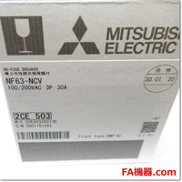 Japan (A)Unused,NF63-NCV,3P 30A  単相3線回路専用ノーヒューズ遮断器 ,MCCB 3 Poles,MITSUBISHI