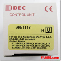 Japan (A)Unused,ABN111Y  φ30 押ボタンスイッチ 平形 1a1b ,Push-Button Switch,IDEC
